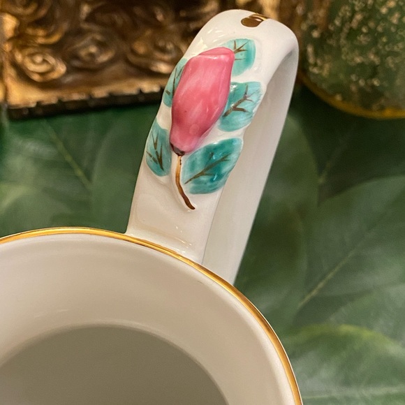 Vintage Danbury Mint Canton Rose Pitcher - Picture 13 of 16